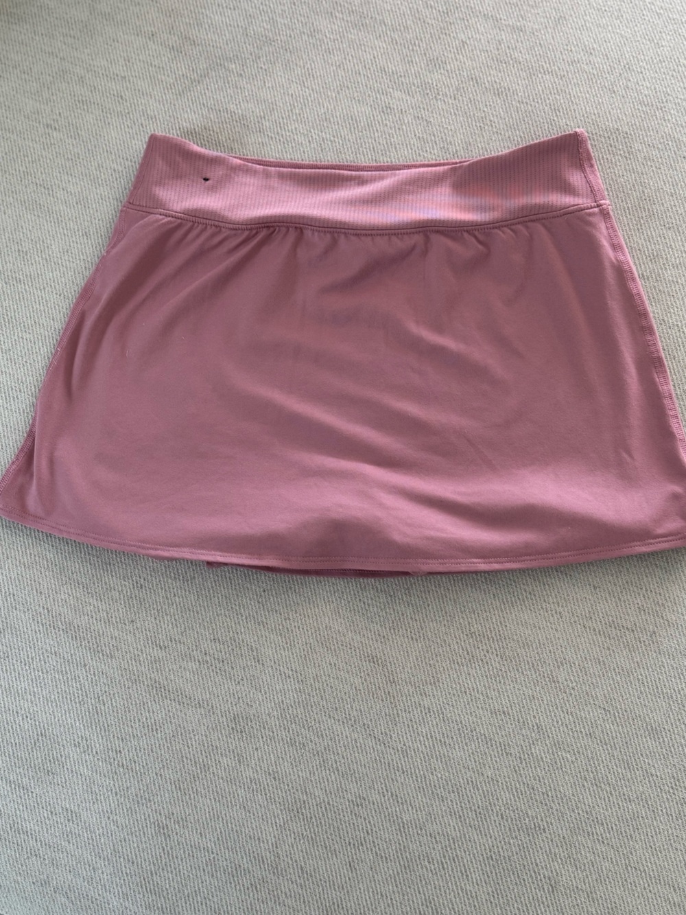 Nike Dusty Rose Tennis Skirt with Built in Shorts - Picture 2 of 4